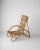 1960s Midcentury Rattan Lounge Chair in the Style of Audoux Minet, France, 1960s For Sale - Image 5 of 13