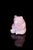 Rose Quartz Bear Pink Gemstone Statue Adorable For Sale - Image 9 of 9