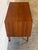 Teak 3 Drawer Dresser Chest on Tapered Legs Danish Mid-Century Modern 1960s For Sale - Image 4 of 12
