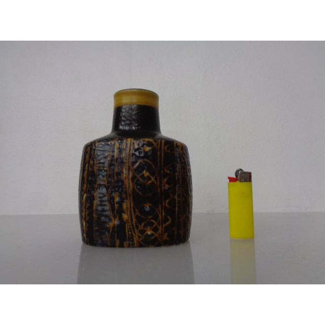 Baca Fajance Studio Ceramic Vase by Nils Thorsson for Royal Copenhagen, Denmark, 1960s For Sale - Image 9 of 18