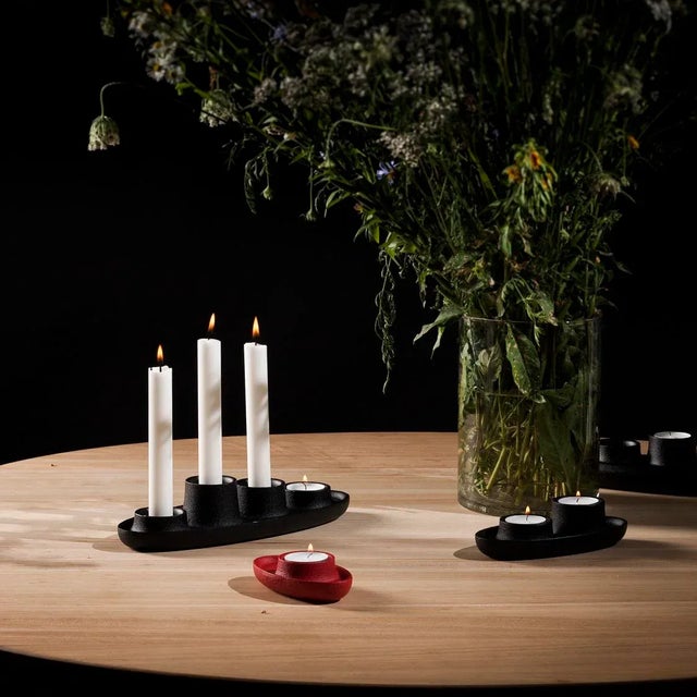 Aye Aye! is a family of rugged, round, and bold iron cast candleholders inspired by the time of adventure and discovery,...