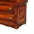 Antique Spoon Carved Oak Low Dresser With Dressing Mirror & Hat Box C1900 For Sale - Image 10 of 14