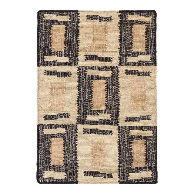 Bunny Williams for Dash & Albert Cassia Woven Jute Rug, 3' x 5' For Sale