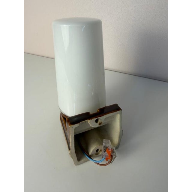Brown Model 6080 Wall Lamp by Sigvard Bernadotte for Ifö For Sale - Image 6 of 11