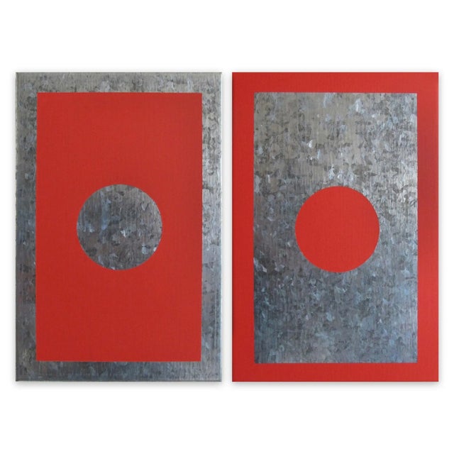 Metal Daniel Göttin "O1a-B, 2018", Painting For Sale - Image 7 of 7