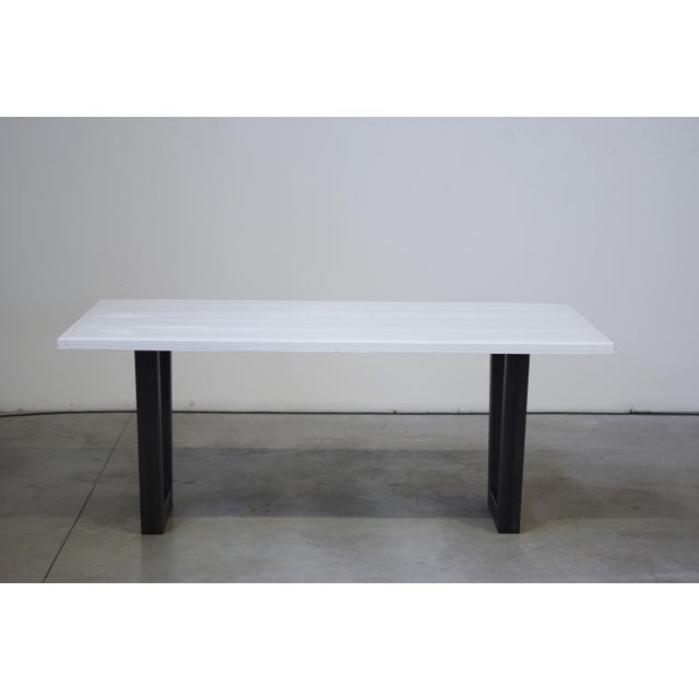 Elevate your space with this unique handcrafted table, a perfect blend of modern design and high-quality materials. Made...