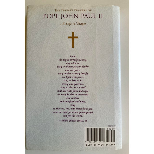 Signed Copy - The Private Prayers of Pope John Paul II - First Atria Hardcover Edition Books 2005 For Sale - Image 9 of 16