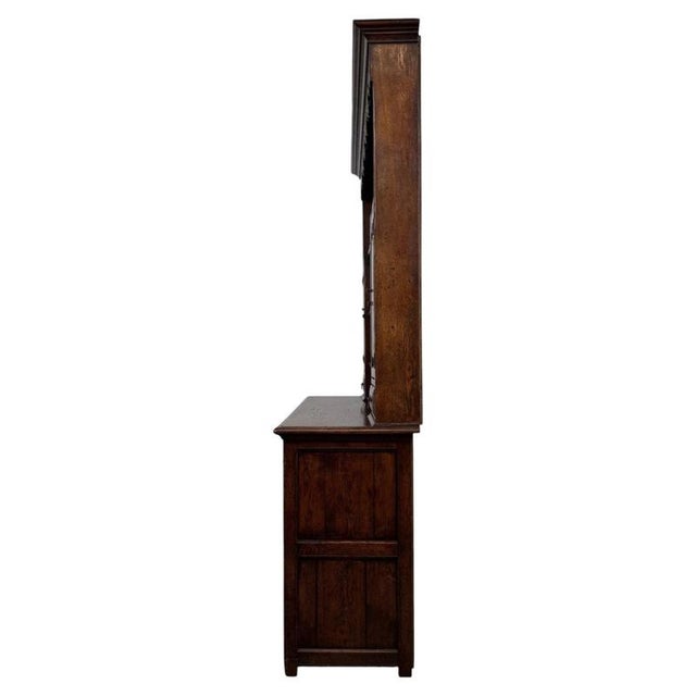 Antique English Traditional Oak Dresser, 1900s For Sale - Image 12 of 13