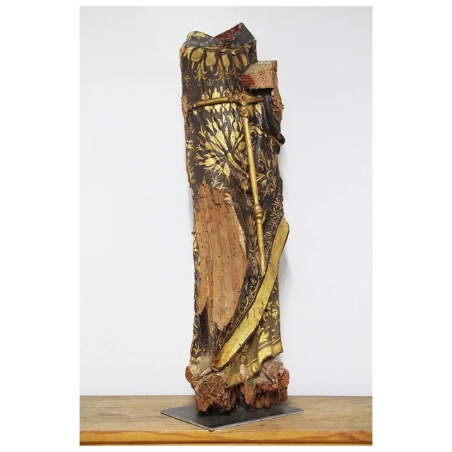 This "original" Saint Anthony of Padua is an excellent example of the "best" Saint Anthony of Padua wood carving from...