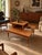 Mid-Century 2 Tier Walnut and Brass Accent Corner Table by Lane Furniture For Sale - Image 16 of 16