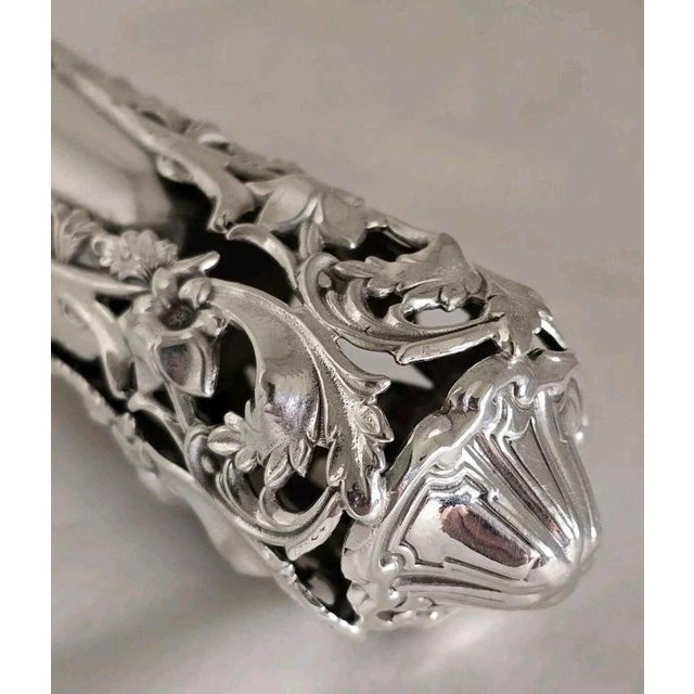 Sterling Silver Bouquet Holder for Wedding Flowers, 2003 For Sale - Image 12 of 17