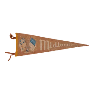 Midland Canada Felt Flag Pennant