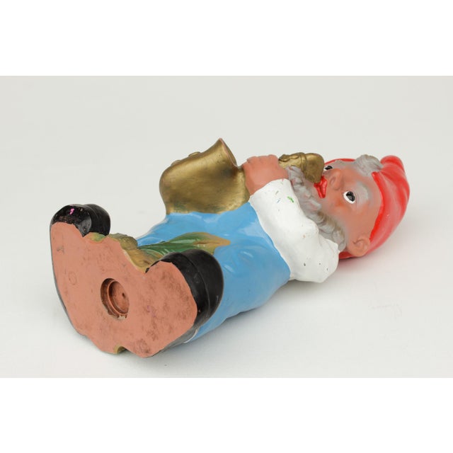 Garden Gnome with Saxophone from Heissner, 1980s For Sale - Image 7 of 9
