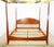 King Bed by Ethan Allen. Store item #575. It features pencil posts and solid wood construction.