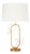 Regina Andrew Monarch Steel Oval Table Lamp, Gold For Sale