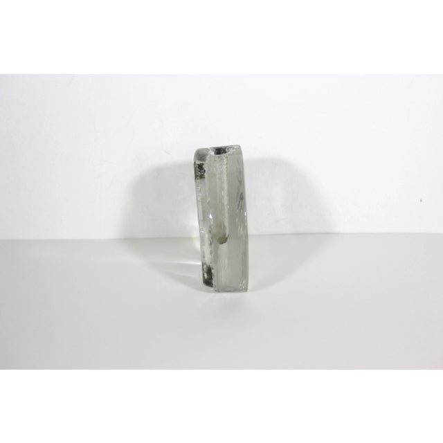 1960’s Walther Glus Solifleur Glass Mid-Century Modern German Crystal Bud Vase For Sale - Image 4 of 8