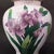 Pair of Vintage Cloisonné Enamel Iris Floral Lidded Jars / Tea Caddies For Sale - Image 4 of 15