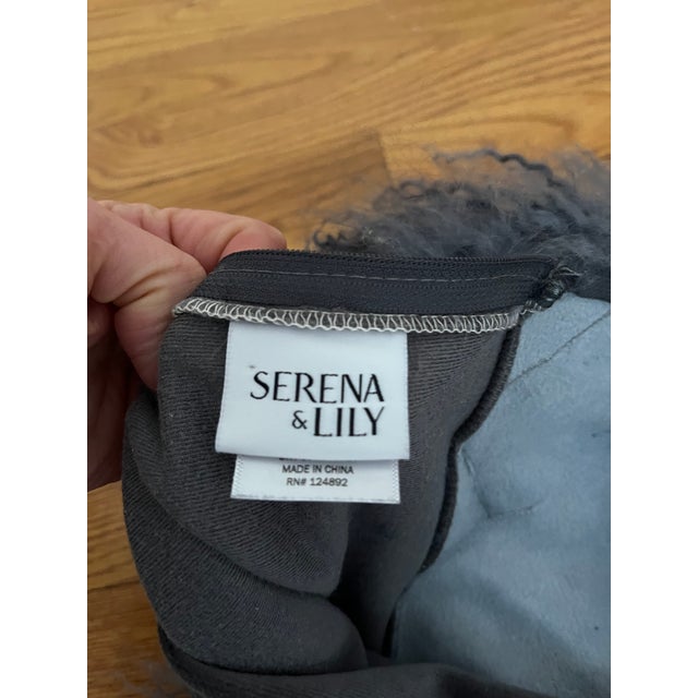 Serena & Lily Serena & Lily Silverwood Pillow Cover 20” X 20” Blue Vintage Indigo New With Tag For Sale - Image 4 of 10