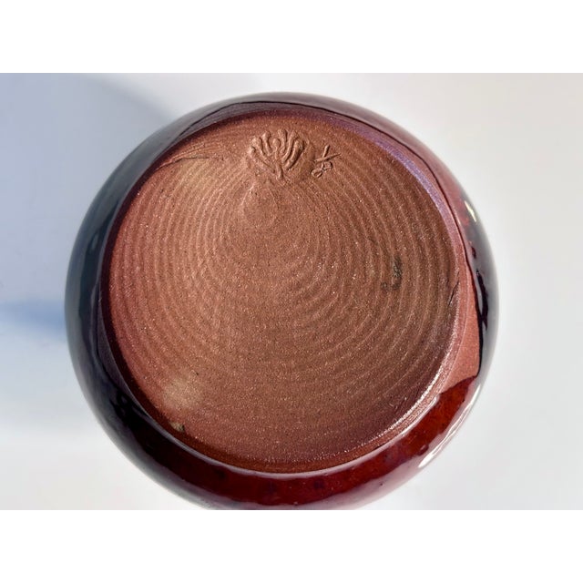 Studio Ceramic Art Jug Vase from Helma Klett, Germany, 1950s For Sale - Image 10 of 11