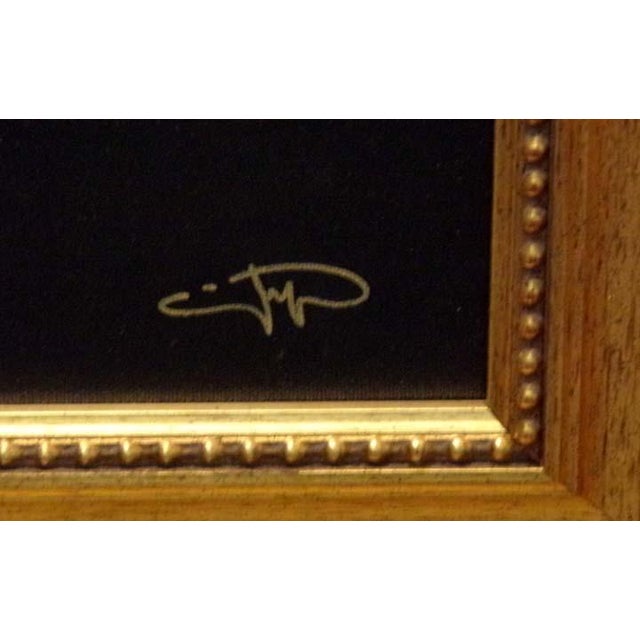 Paint Markus Pierson "A Renaissance" Mix Media on Panel W/Custom Framed Hand Signed For Sale - Image 7 of 8