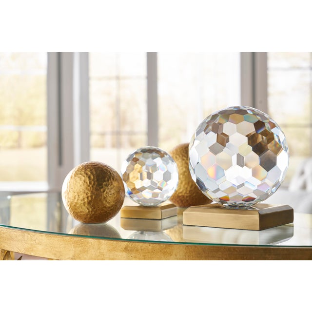 Chelsea House Inc Hammered Ball - Gold, Small For Sale - Image 4 of 8