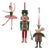 Nutcracker Ballet Ornament Set of 12 For Sale