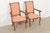 Baker Furniture Company Baker Furniture French Provincial Louis XV Carved Walnut Armchairs or Dining Captain Chairs, Pair For Sale - Image 4 of 13