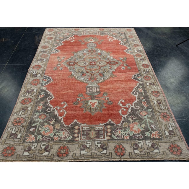 Turkish Vintage Rug 5' x 7'6" #17507 Explore a curated collection of hallway runners, wool rugs, and handmade masterpieces...