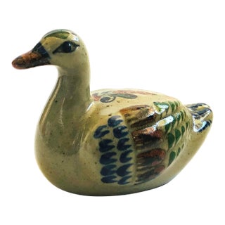 Tonala Pottery Duck For Sale