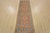 Farmhouse Kazak Runner 2’8” X 7’9” Pink Wool Tribal Hand-Knotted Oriental Rug For Sale - Image 3 of 12