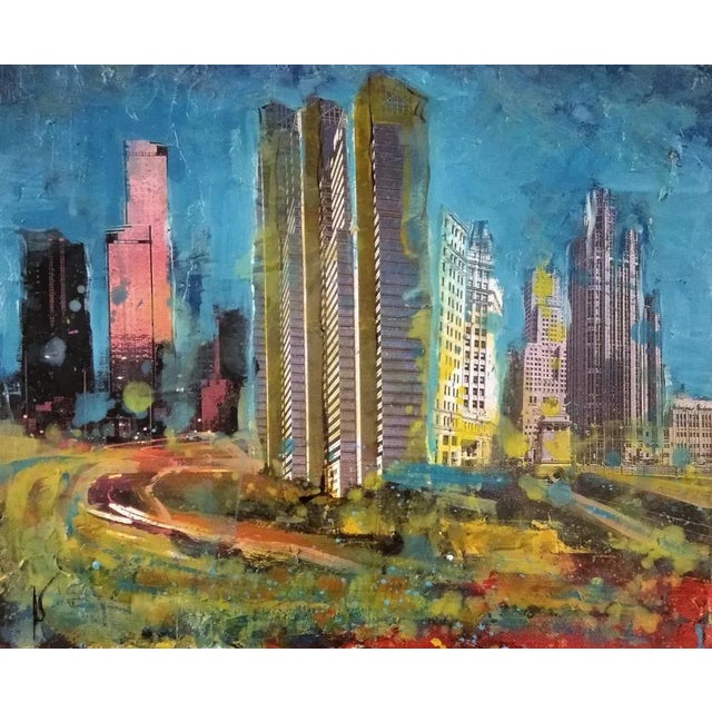 Albert Castañé, Untitled Landscape, 2005, Canvas Painting, Framed For Sale - Image 9 of 9