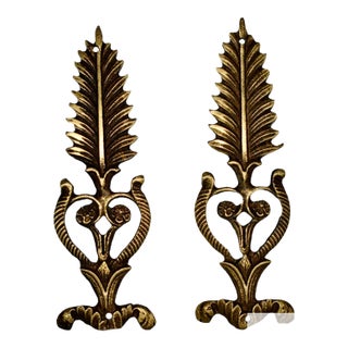 Antique Brass French Empire Style Decorative Furniture Ormolu For Sale