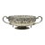 Antique Victorian Silver Plated Grapevine Oval Twin Handle Centerpiece Fruit Bowl For Sale