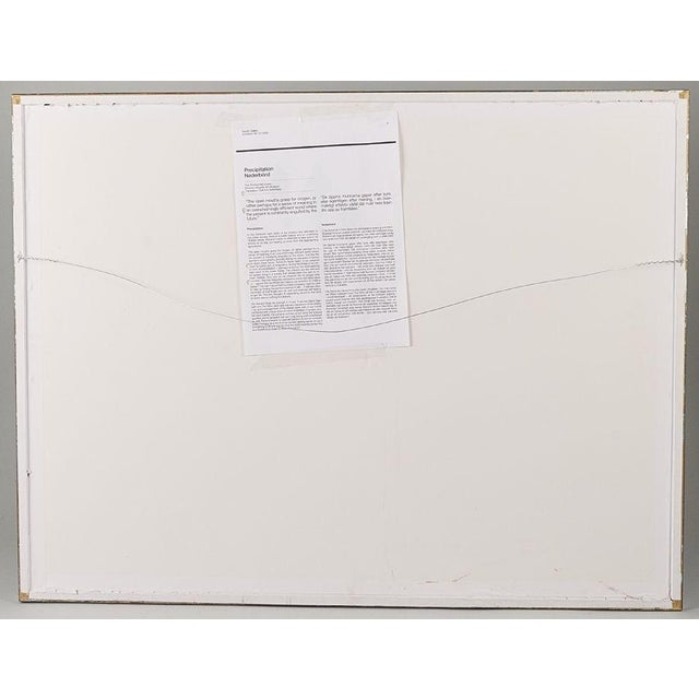 Ola Åstrand, Precipitation 30/60, 2009, Lithograph, in Flawless conditions. Designed from 2000 This piece has an...