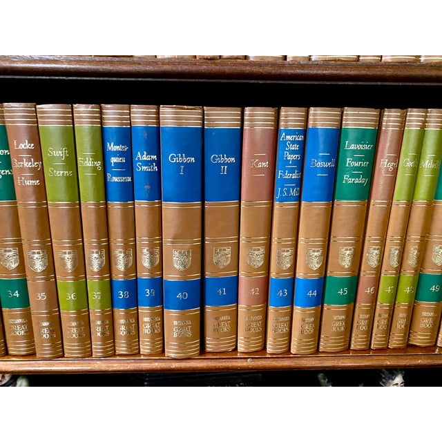 Vintage Great Books of the Western World Complete First Edition 54-Volume Set by Encyclopedia Britannica For Sale - Image 12 of 15
