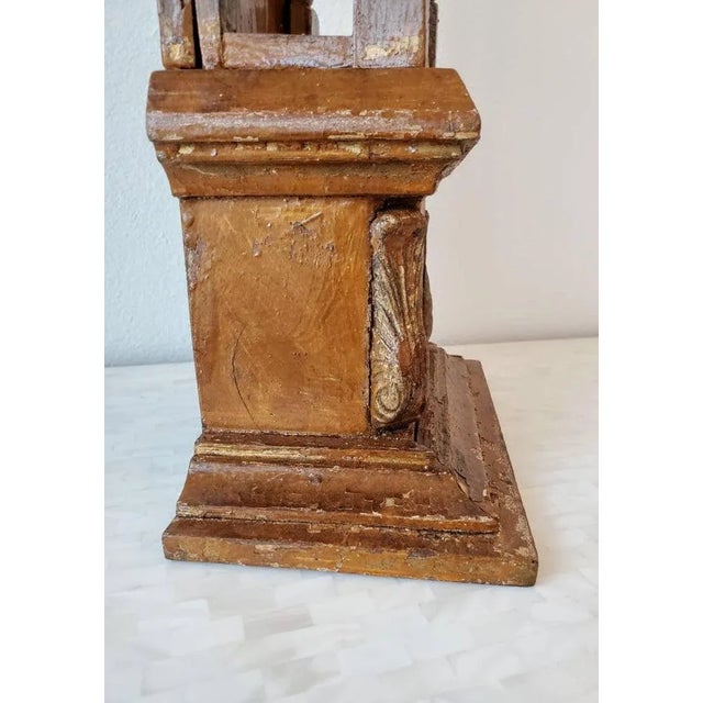 Antique European Religious Altar Tabernacle For Sale - Image 9 of 11