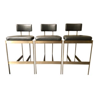 Powell & Bonnell Alto Counter Stools- Set of 3 For Sale