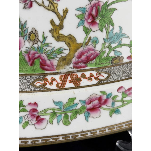 Antique English Porcelain Serving Platter from Befos, 1800s For Sale - Image 6 of 10