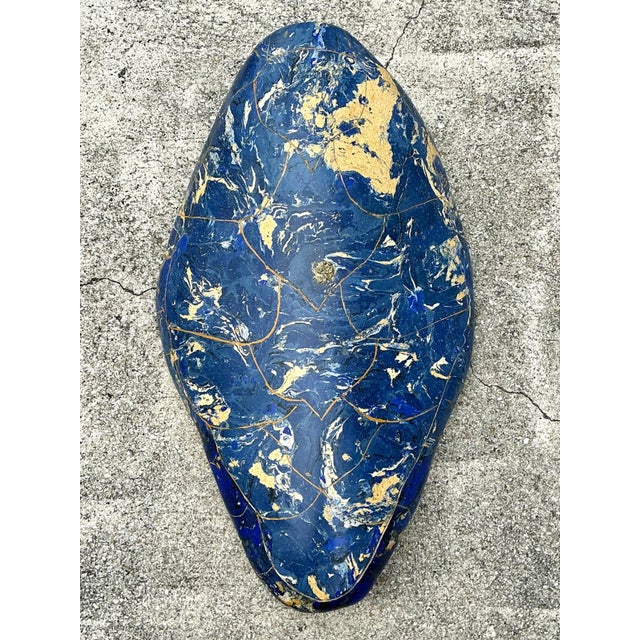Vintage Italian Scagliola Pigmented Plaster Turtle Shell For Sale - Image 18 of 18