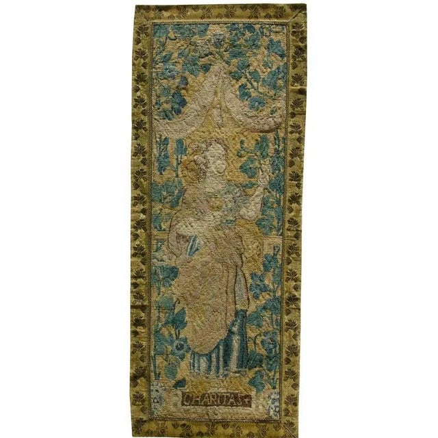 Textile Antique 16th Century Flemish Tapestry For Sale - Image 7 of 9