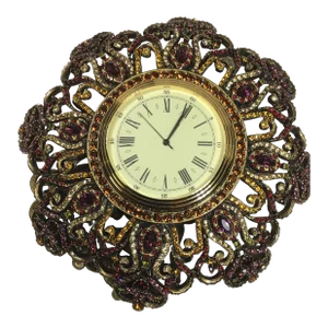 2000’s Jay Strongwater Swarovski Crystal Clock