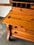 Pine Fall-Front Secretary Desk With Glass-Front Bookcase, Circa 1840s For Sale - Image 10 of 18