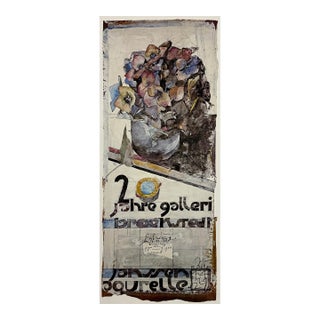 Horst Janssen (German, 1929–1995) - “20 Jahre Galerie Brockstedt” Expressionist Exhibition Print, Signed For Sale