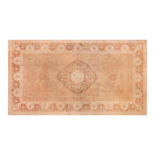 Authentic 19th Century Indian Amritsar Handmade Wool Rug For Sale