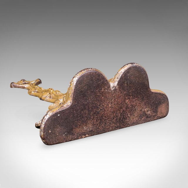 Antique Decorative Doorstop, French, Art Nouveau, Door Keeper, Victorian, c.1900 For Sale - Image 10 of 10
