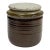Vintage Studio Pottery Lidded Jar in Brown Tones For Sale