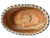 2000 - 2009 Vintage Vietri Signed and Hand-Painted Italian Oval Cachepot / Planter / Jardinier Mediterranean Floral Majolica For Sale - Image 5 of 6