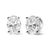 Indulge in the ultimate luxury with these breathtaking lab-grown diamond solitaire stud earrings. Crafted from gleaming...