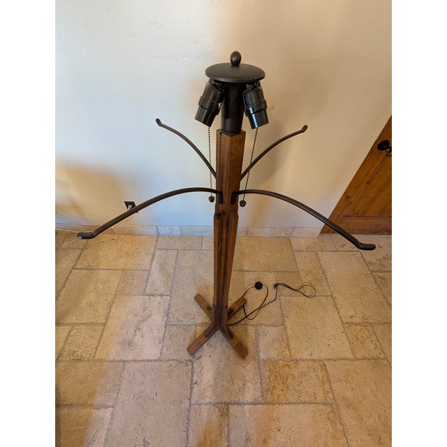 2000 - 2009 Contemporary Mica Lamp Company Floor Lamp For Sale - Image 5 of 8