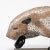 This refined and important Art Deco stylized ceramic Panther sculpture was realized in France for Atelier Primavera au...